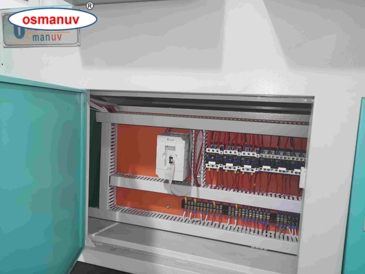 1387 मिमी 9.7KW यूवी लैंप क्युरिंग मशीन 380V 50HZ बिजली आपूर्ति वोल्टेज के साथ