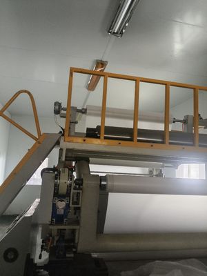 360-410V 50HZ वोल्टेज और 1-3 M/min गति के साथ प्रिंटिंग रोटरी हीट ट्रांसफर मशीन