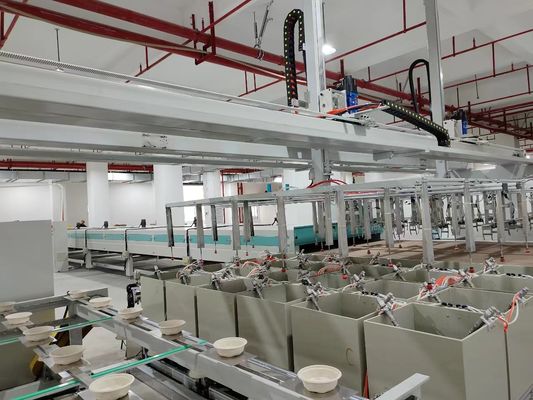 स्पिन कोटिंग मशीन 24 कटोरे के लिए कार्य स्टेशन रिसाव रोकथाम