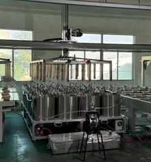 उच्च गति खाद्य सुरक्षा टेबलवेयर ट्रे कटोरा आंतरिक कोटिंग उत्पादन लाइन के लिए पल्स मोल्डिंग