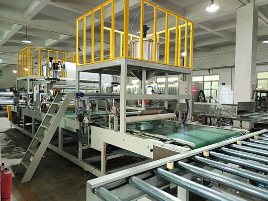 समग्र पैनलों - XPS, जिप्सम, सीमेंट बोर्ड के लिए बहुमुखी डॉक्टर ब्लेड कोटिंग मशीन