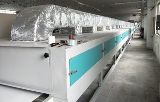 पल्स मोल्डिंग पैकेज के लिए भारी 28 मीटर प्राकृतिक गैस सुखाने की लाइन 24kw
