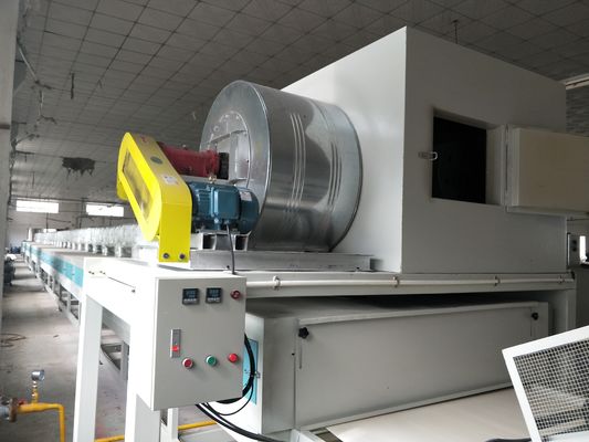 सीमेंट फाइबर बोर्ड और कैल्शियम कार्बोनेट बोर्ड के लिए प्राकृतिक गैस से चलने वाली सूखी और स्पिन कोटिंग लाइन