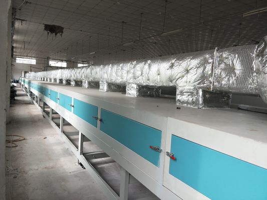 सीमेंट फाइबर बोर्ड और कैल्शियम कार्बोनेट बोर्ड के लिए प्राकृतिक गैस से चलने वाली सूखी और स्पिन कोटिंग लाइन