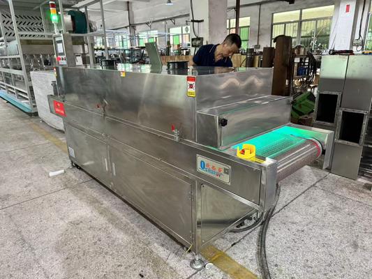 रासायनिक मुक्त नसबंदी के लिए स्वचालित कन्वेयराइज्ड कीटाणुनाशक लाइन के साथ अनुकूलन योग्य यूवी नसबंदी