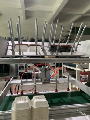 पल्प मोल्डिंग-एकीकृत लोडिंग और प्रिंटिंग समाधान के लिए स्वचालित वन-पास प्रिंटर