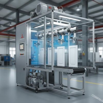दरवाजा पैनल के लिए 60KW मित्सुबिशी सर्वो मोटर स्प्रे कोटिंग उपकरण