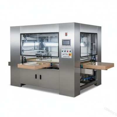 स्वचालित लोडिंग वार्निश कोटिंग मशीन 380v 50 हर्ट्ज 3 शीट / मिनट