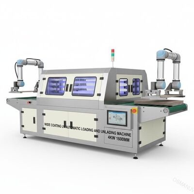वाइड कोटिंग यूवी स्वचालित लोडिंग और अनलोडिंग मशीन 4KW 1600mm