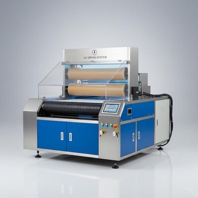 डिजिटल प्रिंट के लिए 10KW सिलिकॉन रोलर यूवी कोटिंग मशीन