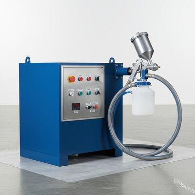 अच्छी मोटाई के साथ 50 मिमी मोटी 380V 50 हर्ट्ज पेंट स्प्रे कोटिंग मशीन
