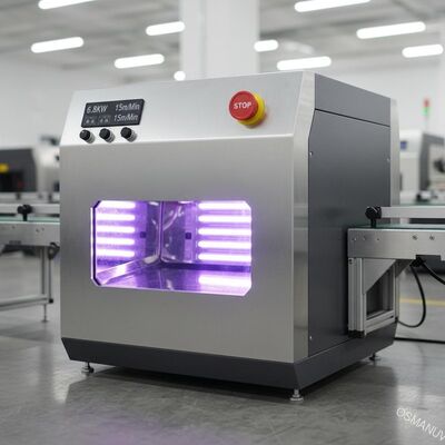 6.8KW 15 मी / मिन स्टॉप स्विच रिफ्लेक्टिव यूवी क्योरिंग मशीन / यूवी एलईडी क्योरिंग सिस्टम