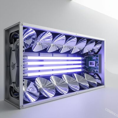 1.5 मिमी मोटी 11.5KW यूवी इलाज मशीन चिंतनशील लेंस के अंदर