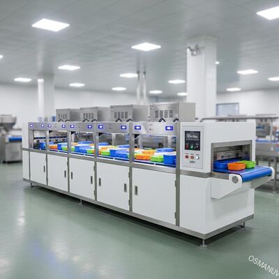 लंच बॉक्स के लिए 10m/Min माइक्रोवेव ड्रायर मशीन 380V