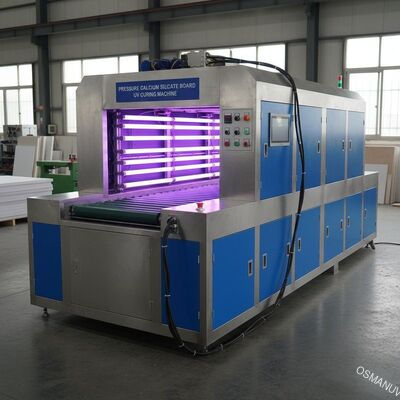 दबाव कैल्शियम सिलिकेट बोर्ड यूवी इलाज मशीन 410V 50HZ आपूर्ति वोल्टेज: