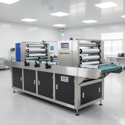 स्वचालित फिल्मांकन यूवी रोलर कोटिंग मशीन ISO9001 अनुमोदन