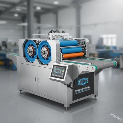 स्वचालित फिल्मांकन यूवी रोलर कोटिंग मशीन ISO9001 अनुमोदन