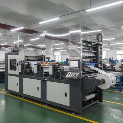 200KW रोल पेपर वार्निश स्पॉट Uv प्रिंटिंग मशीन 304ss मिरर पैनल