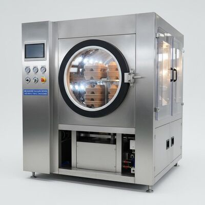 लंच बॉक्स पेपर ट्रे कार्ड बोर्ड के लिए औद्योगिक माइक्रोवेव वैक्यूम ड्रायर