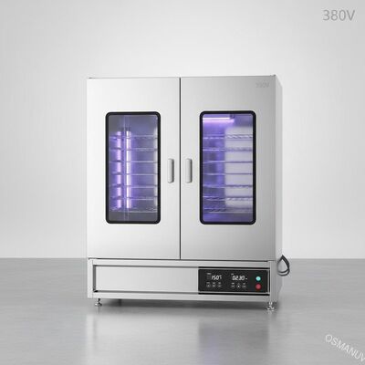380V दो दरवाजे यूवी लगातार तापमान विस्फोट सुखाने ओवन