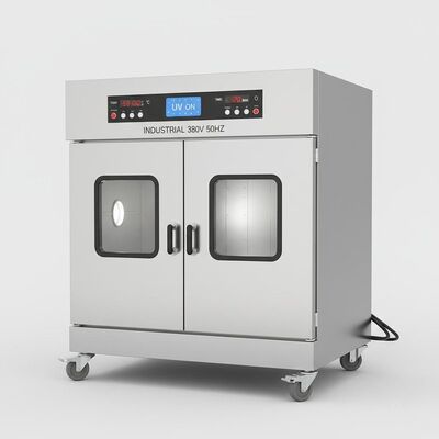 दो दरवाजे यूवी लगातार तापमान विस्फोट सुखाने ओवन Industial 380V 50HZ