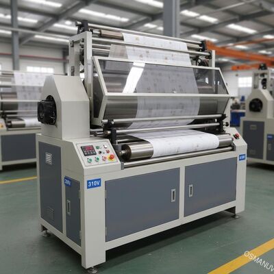 380V / 410V रोल करने के लिए पूरी तरह से स्वचालित रोटरी हीट प्रेस मशीन रोल