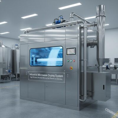 Industrial Microwave Drying System | High-Efficiency Moisture Removal for Powders & Granules