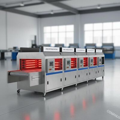 Energy-Electric IR Drying Tunnel | Zone-Controlled Heating for Heat-Sensitive Substrates