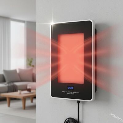 ऊर्जा बचत इन्फ्रारेड हीटिंग डिवाइस प्रभावी गर्मी के लिए 2.5KW बिजली की खपत