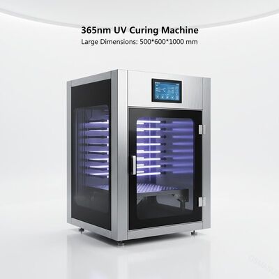 बड़े आयामों के लिए 365nm यूवी क्यूरिंग मशीन 500mm*600mm*1000mm आयाम