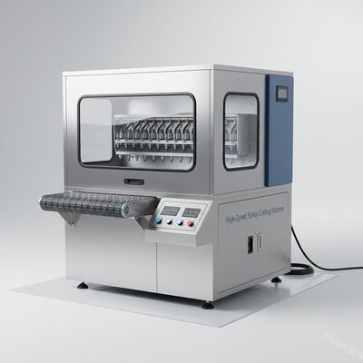 उच्च गति स्प्रे कोटिंग मशीन AC220V/50HZ बिजली की आपूर्ति 0-3m/min गति