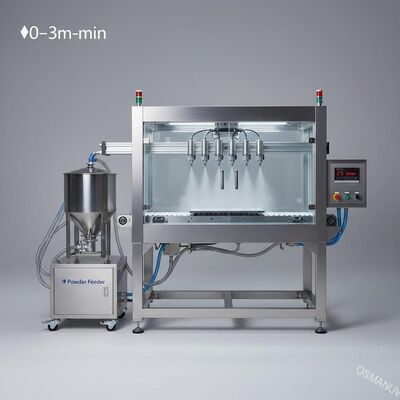0-3m/min कोटिंग स्पीड स्प्रे कोटिंग सिस्टम पाउडर सामग्री कोटिंग के साथ