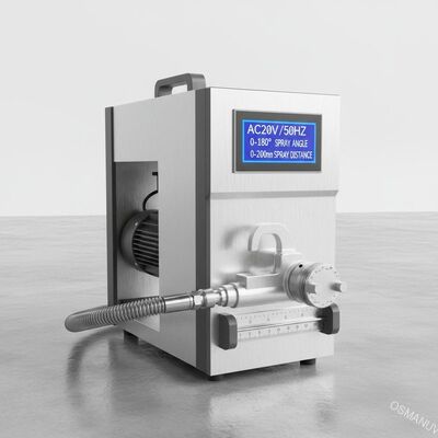 AC220V/50HZ स्प्रे कोटिंग मशीन 0-180° स्प्रे कोण और 0-200 मिमी स्प्रे दूरी के साथ