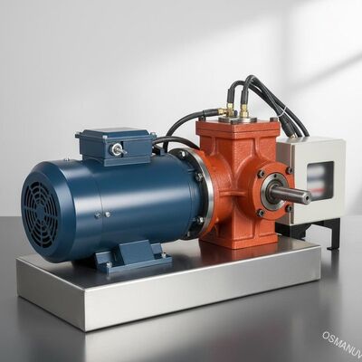 1HP Desheng मोटर और यूवी उपचार के लिए विद्युत Wanxin Reducers