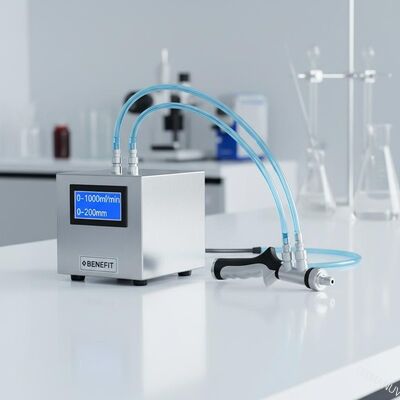 स्प्रे कोटिंग सिस्टम 0-1000ml/min स्प्रे वॉल्यूम और लाभ के लिए 0-200mm स्प्रे दूरी