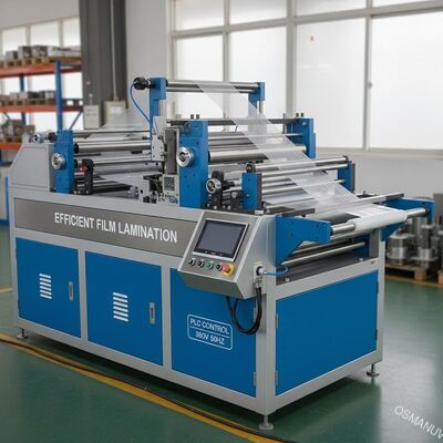 पीएलसी नियंत्रण के साथ कुशल फिल्म लेमिनेशन उपकरण 380V 50HZ