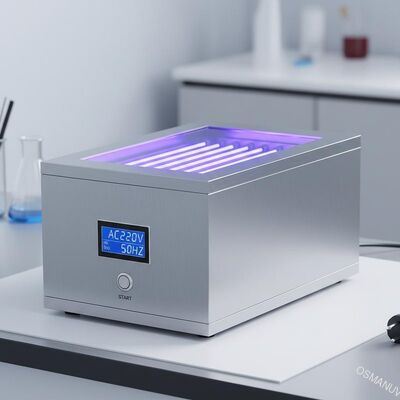 AC220V 50HZ पावर सप्लाई यूवी क्यूरिंग मशीन 300mm*400mm क्षेत्र के लिए 365nm लैंप के साथ