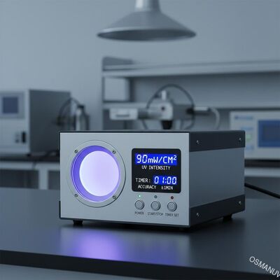 औद्योगिक के लिए टाइमर नियंत्रण सटीकता ± 1 मिनट के साथ 90mw/cm2 यूवी तीव्रता स्रोत