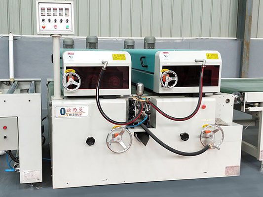 1.5KW 250 मिमी व्यास रिवर्स रोल कोटिंग मशीन फ्लैट कन्वेयर बेल्ट