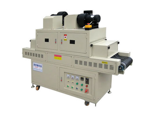 SUS304 स्टेनलेस स्टील कन्वेयर के साथ ISO9001 एलईडी यूवी ड्रायर मशीन