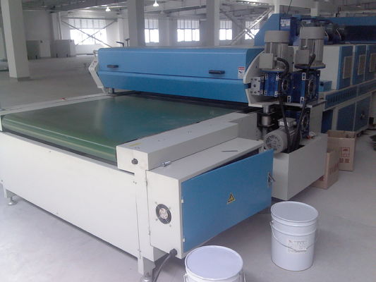 380V 50 हर्ट्ज तीन चरण बिल्डिंग रोलर कोटिंग उपकरण 15 मीटर / मिनट
