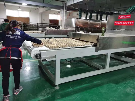 लकड़ी के पैनल के प्रसंस्करण के लिए तेजी से नमी हटाने वाली औद्योगिक माइक्रोवेव सुखाने की लाइन