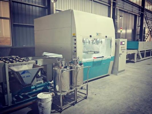 कागज के लिए यूवी स्प्रे कोटिंग मशीन 1.1 मिमी स्प्रे गन कैलिबर
