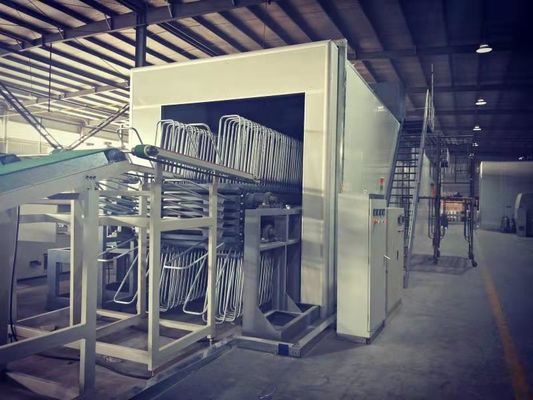डिजिटल प्रिंटिंग के लिए यूवी कोटिंग मशीन 0.1M / मिनट 4KW W2440mm मैक्स प्लेट