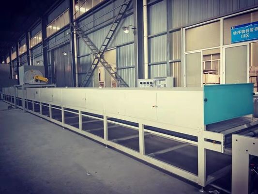 ISO9001 8KW प्राकृतिक गैस इन्फ्रारेड सुखाने की मशीन