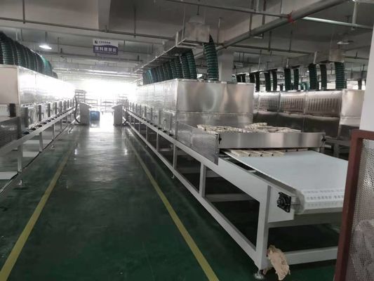 वास्तविक समय में प्रदर्शन की निगरानी माइक्रोवेव सुखाने के उपकरण के लिए पल्स मोल्डिंग, जड़ी बूटियों, पृथ्वी