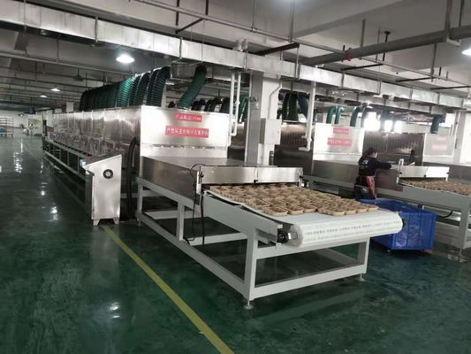 वास्तविक समय में प्रदर्शन की निगरानी माइक्रोवेव सुखाने के उपकरण के लिए पल्स मोल्डिंग, जड़ी बूटियों, पृथ्वी