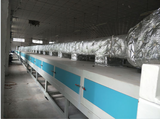 ISO9001 8KW प्राकृतिक गैस इन्फ्रारेड सुखाने की मशीन
