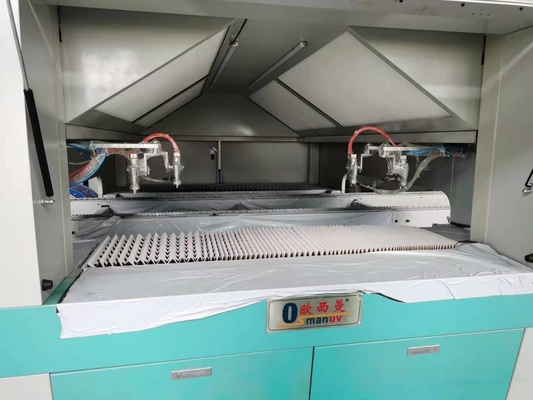 28 - कन्वेयर सिस्टम के साथ 50KW Tec प्रकाश स्प्रे कोटिंग मशीन