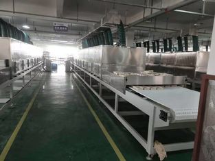 30KW तेजी से सूखने वाला माइक्रोवेव वैक्यूम ड्रायर क्षमता 1-10T/H सूखने का समय 2-6 घंटे